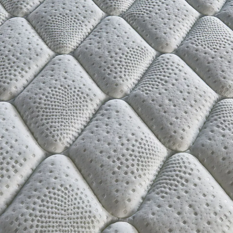 Matelas Marie a Ressorts Ensaches + 3,5 cm matelas face de contact latex en 70 Kg/m3-90x190 Hauteur +/- 25,5 cm - Accueil Moelleux