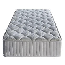 Matelas Mathieu ressorts - 80x200 hauteur 20 cm - accueil moelleux - soutien ferme - 5 zones de confort - confort optimal