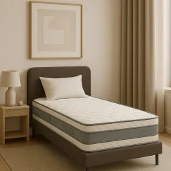 Matelas Memoire de Forme 80x200 - Hauteur 21 Cm - Soutien Tres Ferme - Confort Optimal - Usage Quotidien - Doux Repos - DELUXE MEM