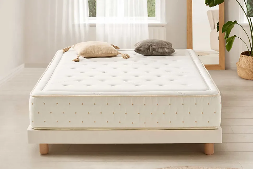 Matelas Mousse à memoire de forme Premium Cashmere 27cm, 140x190cm - Moonia