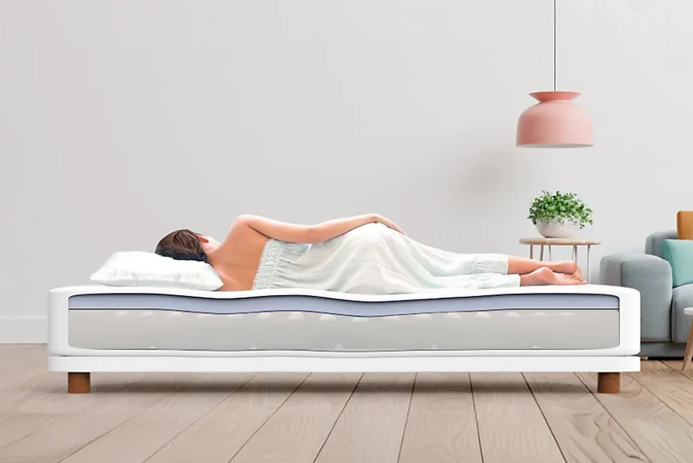 Matelas Mousse à memoire de forme Max One Orthopedique Dehoussable Multizone - 180X200 - Moonia