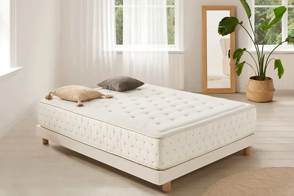 Matelas Mousse à memoire de forme Premium Cashmere 27cm, 160x200cm - Moonia