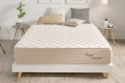 Matelas Mousse à memoire de forme Royal Cashmere, 160x200cm - Moonia