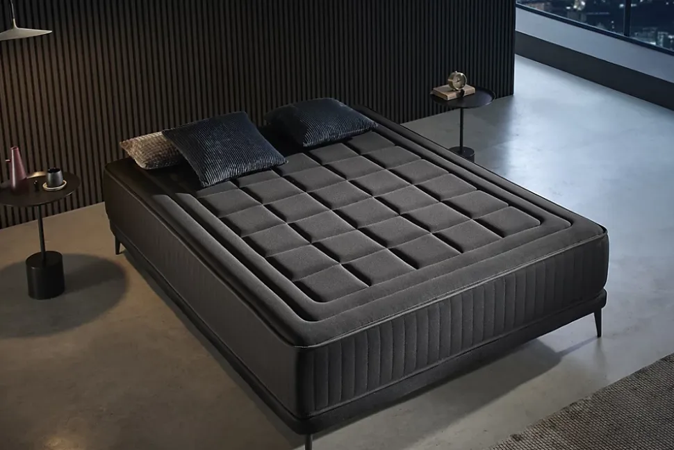 Matelas Mousse à memoire de forme Magnum Black - 180X200 cm - Moonia
