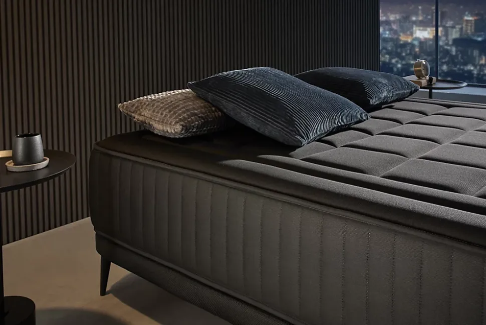 Matelas Mousse à memoire de forme Magnum Black - 180X200 cm - Moonia