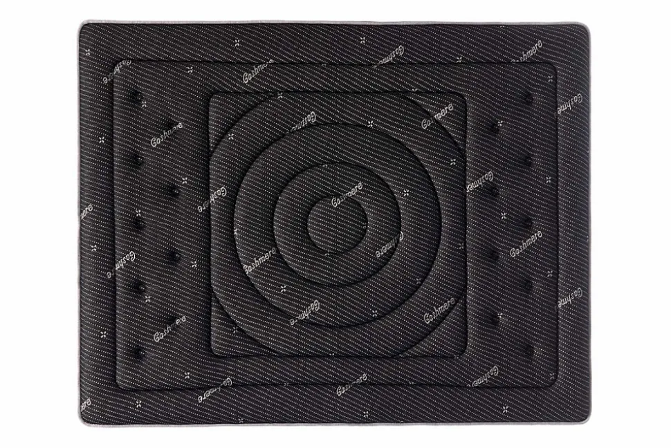 Matelas Mousse Premium Black Multizone, 27cm, 160x200cm - Moonia