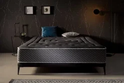 Matelas Mousse Premium Black Multizone, 27cm, 160x200cm - Moonia