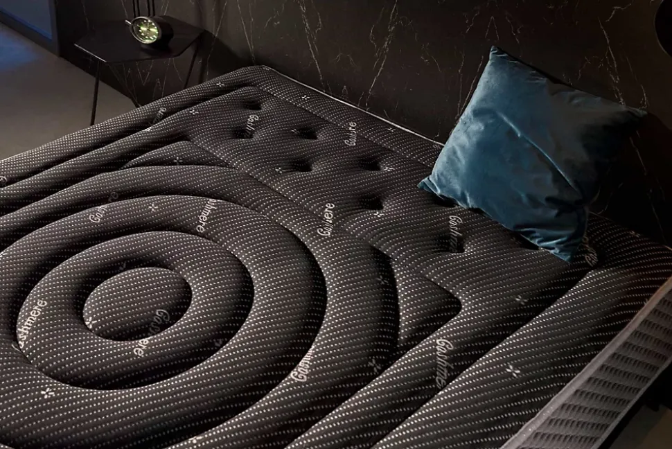 Matelas Mousse Premium Black Multizone, 27cm, 160x200cm - Moonia