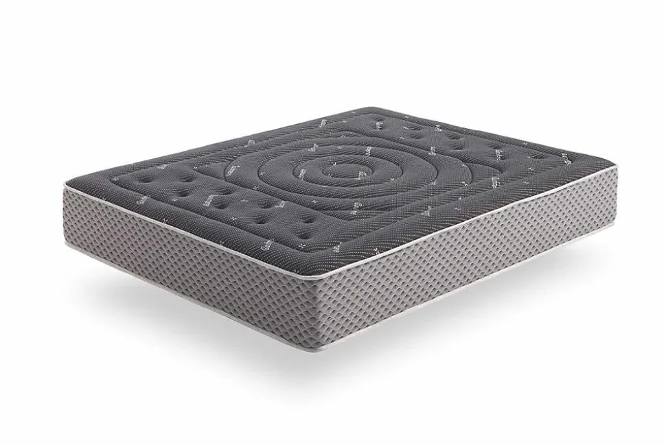 Matelas Mousse Premium Black Multizone, 27cm, 160x200cm - Moonia