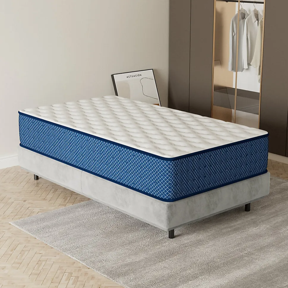 Matelas mousse 160x200 cm, epaisseur 30 cm Ferme 7 zones de confort en mousse, Réversible Soutien Parfait