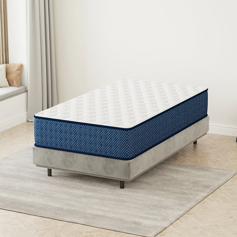 Matelas mousse 140x200 cm, epaisseur 30 cm Ferme 7 zones de confort en mousse, Réversible Soutien Parfait