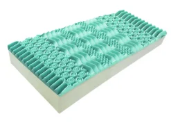 Matelas mousse 160x190 cm Talamo Italia accueil dynamique soutien medium epaisseur 27 cm Non specifie zones housse de matelas