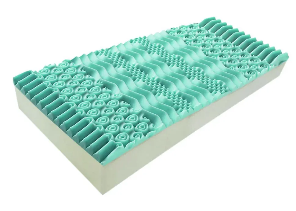 Matelas mousse 160x190 cm Talamo Italia accueil dynamique soutien medium epaisseur 27 cm Non specifie zones housse de matelas