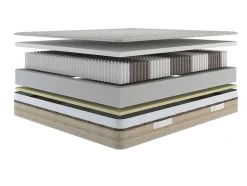 Matelas mousse 80x200 cm Talamo Italia accueil dynamique soutien moelleux epaisseur 25 cm housse de matelas