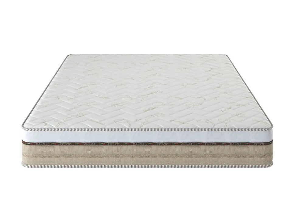 Matelas mousse 80x200 cm Talamo Italia accueil dynamique soutien moelleux epaisseur 25 cm housse de matelas