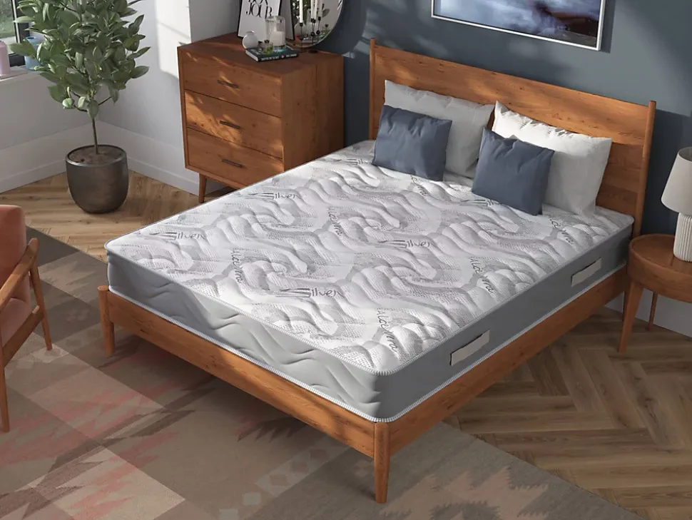 Matelas mousse 180x200 cm Talamo Italia accueil dynamique soutien moelleux epaisseur 25 cm oreiller(s)