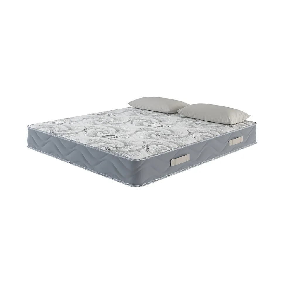 Matelas mousse 180x200 cm Talamo Italia accueil dynamique soutien moelleux epaisseur 25 cm oreiller(s)