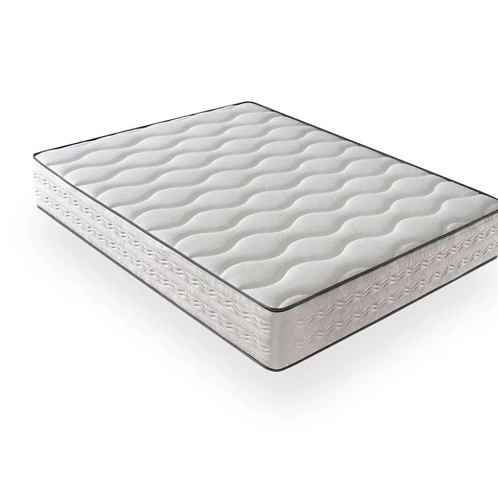 Matelas Mousse 160x200 Firenza, Ferme, Réversible, Côté Été/hiver, H25 Cm