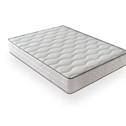 Matelas Mousse 140x190 Firenza, Ferme, Réversible, Côté Été/hiver, H25 Cm