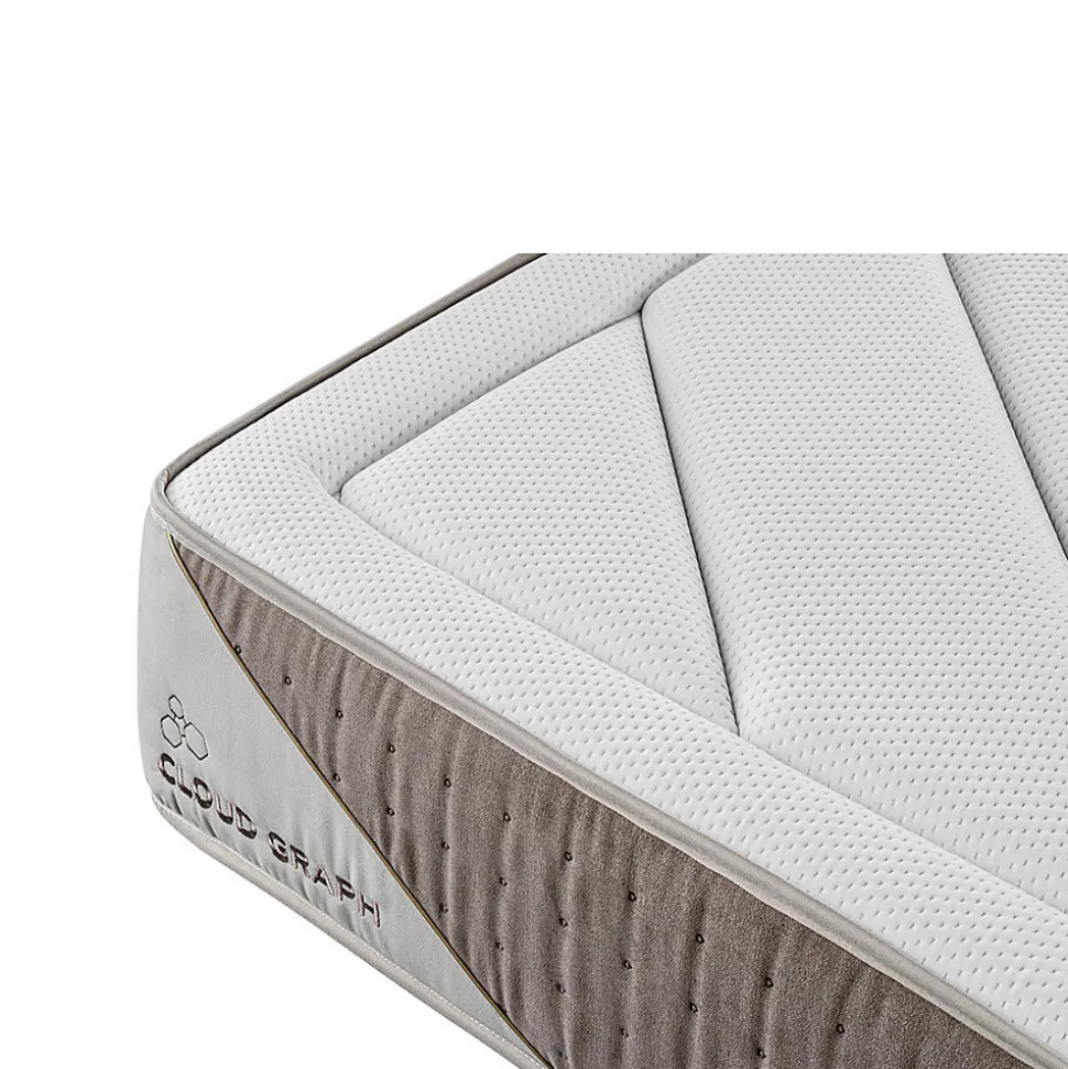 Matelas Nature Cloud Graph Taille 190 x 150 cm Hauteur 28 cm