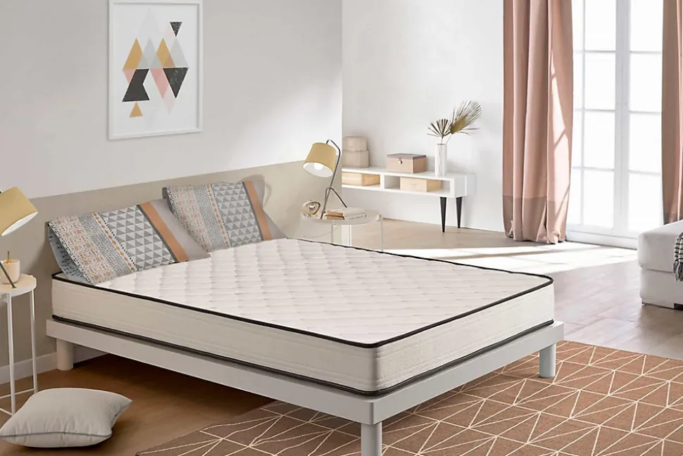 Matelas Noyau HR Slim Max 15cm, 140 X 190cm - Moonia