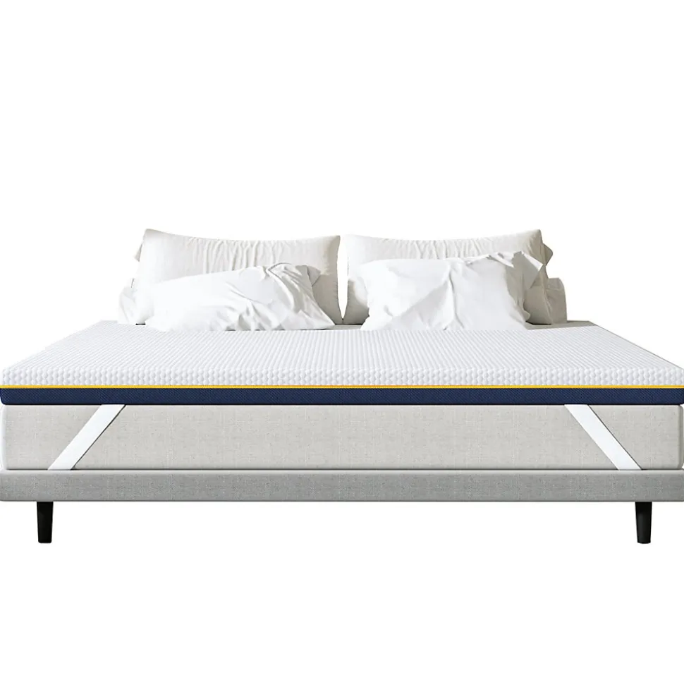Matelas, épaisseur 180 x 200 x 7,5 cm, mousse à mémoire de forme, ergonomique, lavable, antiallergique