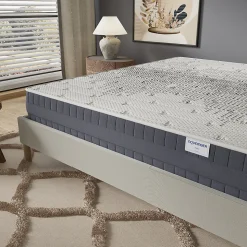 Matelas Polaris - Mousse Graphène à Mémoire de Forme- Fraîcheur -Régulation Thermique - (140 x 190 cm) -Épaisseur 22cm