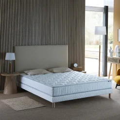 Matelas ressorts 5 zones réversible ETOILE - confort Made in France 140x190