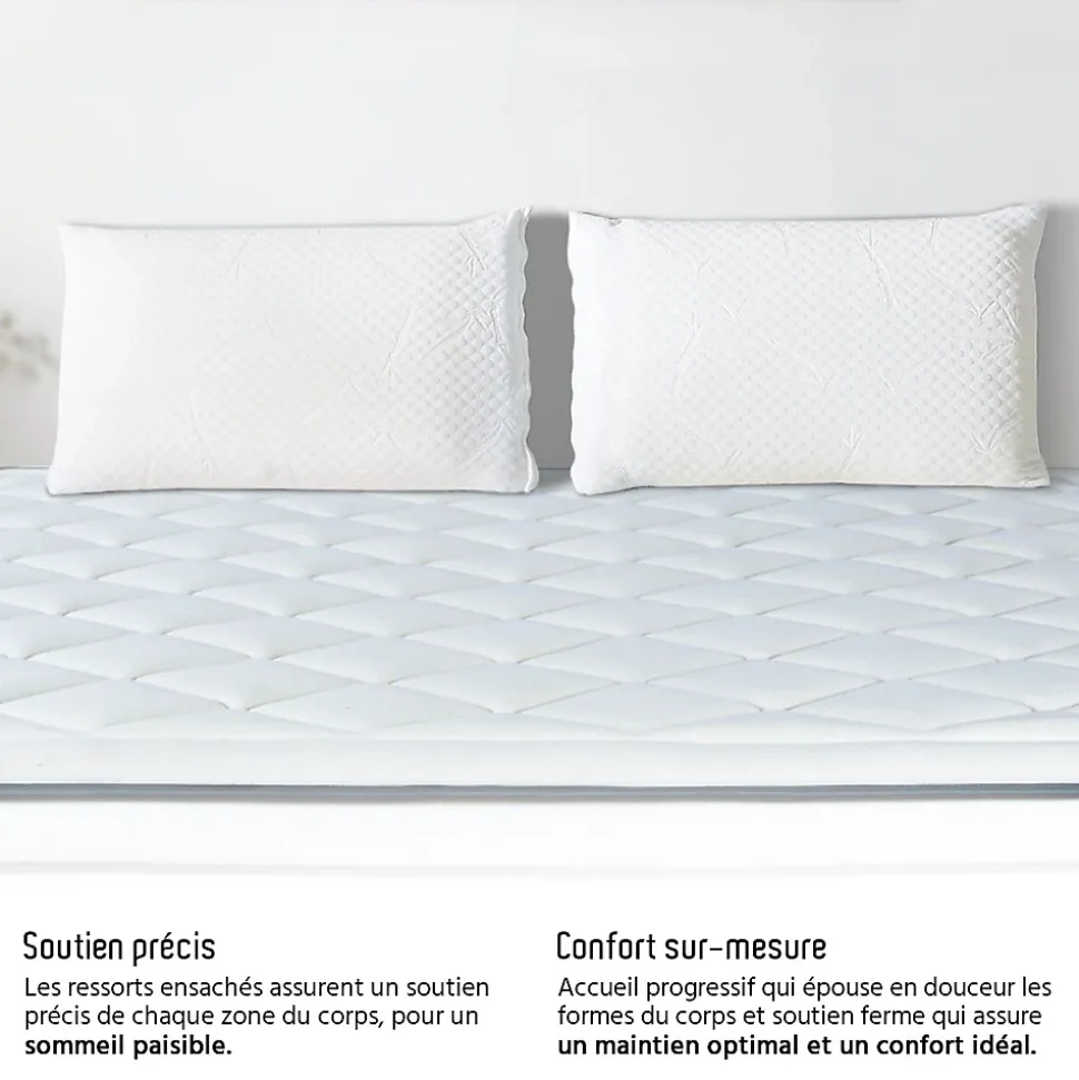 Matelas Ressorts Bartoldi 180x200 cm Accueil Mousse supersoft