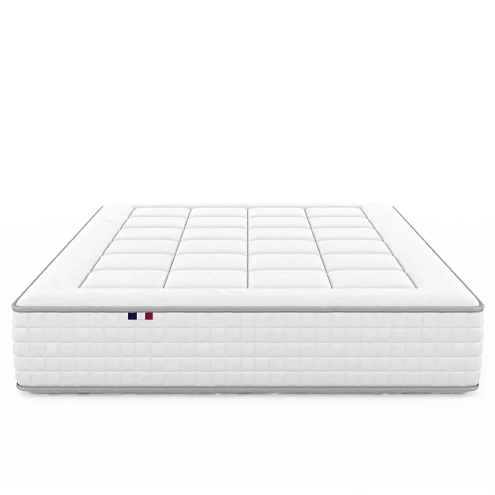 Matelas ressorts ensachés PALACIO - soutien ferme et confort équilibré - 180 x 200 cm