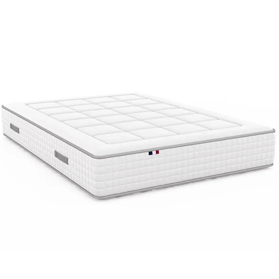 Matelas ressorts ensachés PALACIO - soutien ferme et confort équilibré - 180 x 200 cm