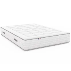 Matelas ressorts ensachés PALACIO - soutien ferme et confort équilibré - 180 x 200 cm