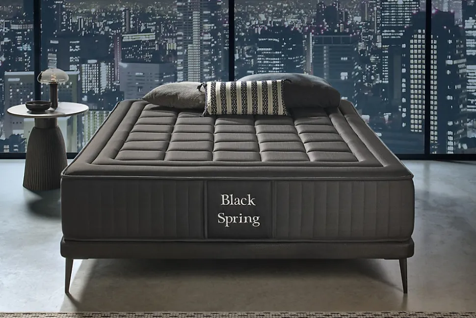 Matelas Ressorts Ensachés Black Spring Royal, 30cm, 140x190cm - Moonia