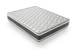 Matelas Ressorts Ensachés 140x190 Montecarlo, Ferme, Réversible, Côté Été/hiver, H25 Cm