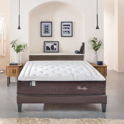 Matelas Ressorts Privilège 90x200 cm Accueil Mousse hypersoft