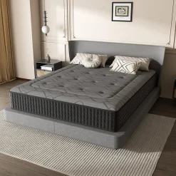 Matelas Ressorts 160x200 cm de Forme en Mousse et Ressorts, 28 cm Épaisseur