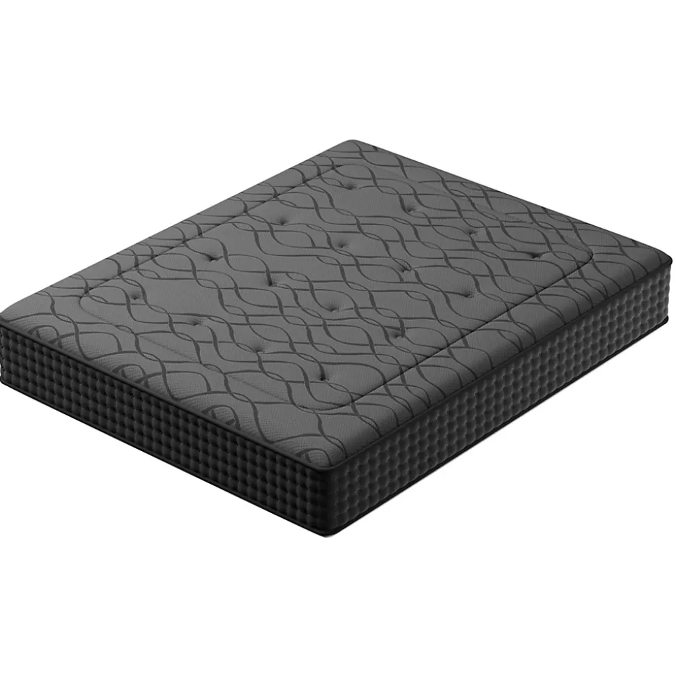 Matelas Ressorts 160x200 cm de Forme en Mousse et Ressorts, 25 cm Épaisseur