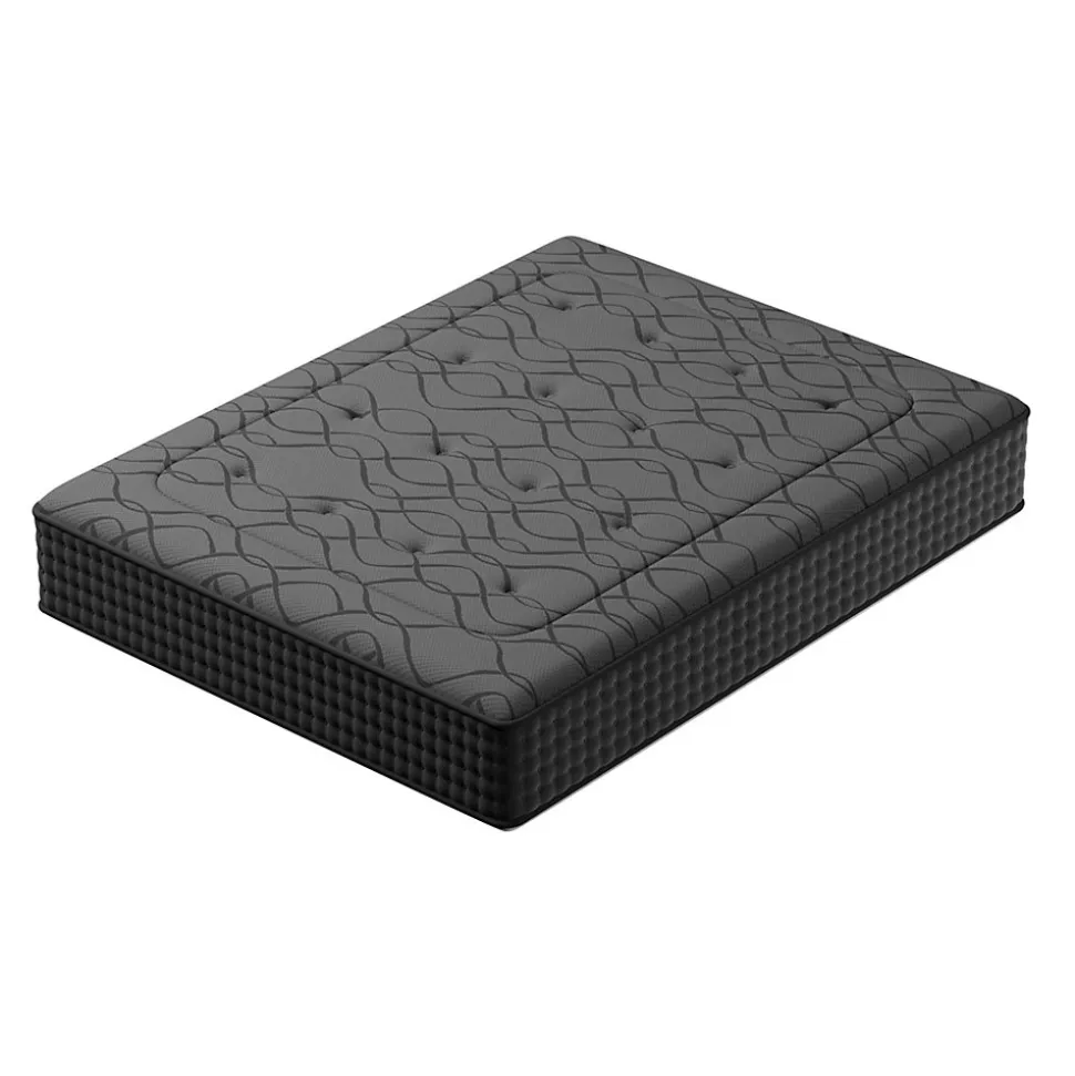 Matelas Ressorts 140x200 cm de Forme en Mousse et Ressorts, 28 cm Épaisseur
