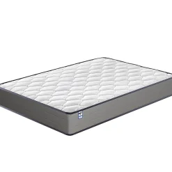 Matelas Ressorts 140x190 Épaisseur 20 cm, Confort, 7 Zones Ergonomique