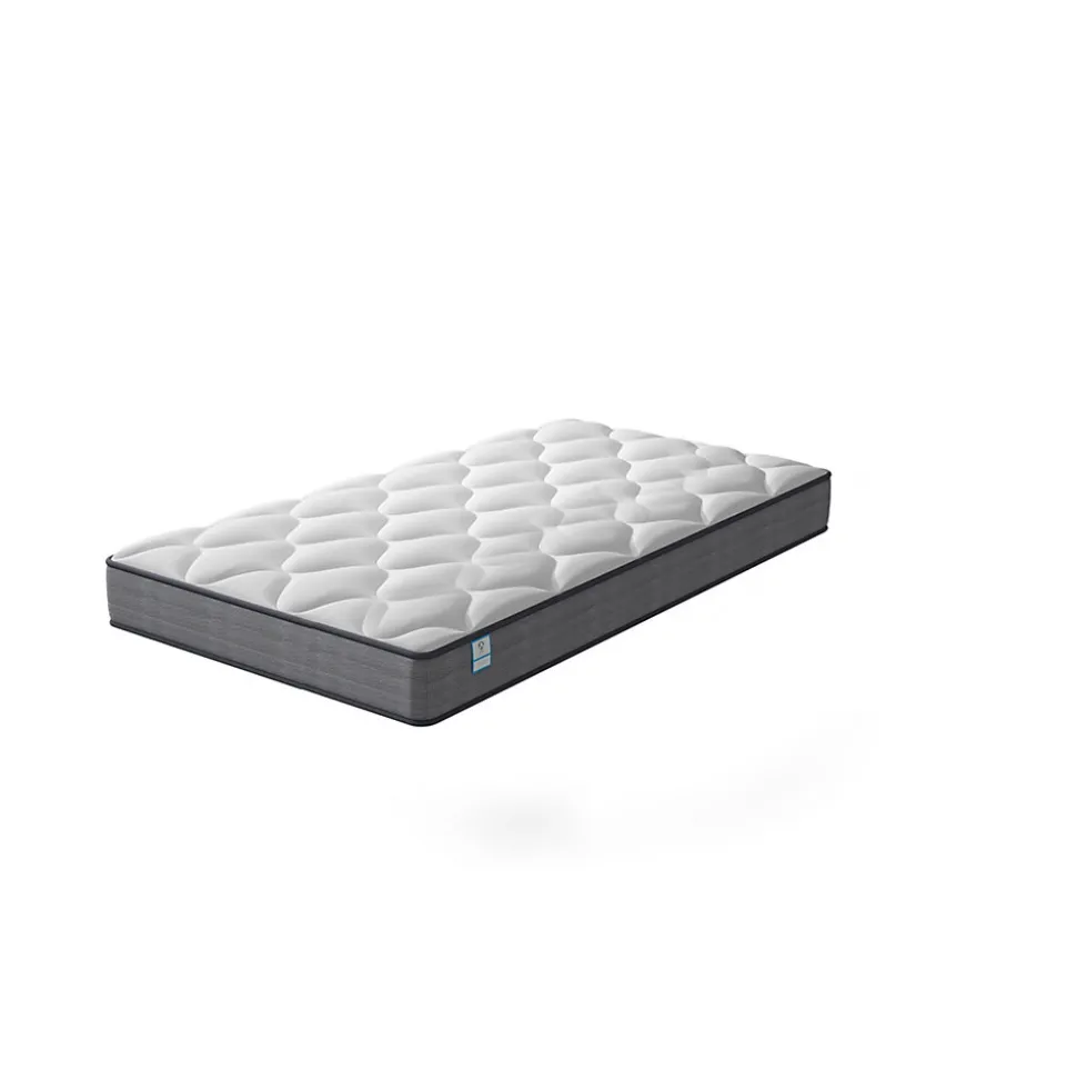 Matelas Ressorts 90x190x20cm, Confort, 7 Zones Ergonomique