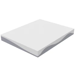 Matelas réversible 160x200cm,hauteur 20cm,degré de fermeté H3 & H4,côté souple et ferme,mousse confort 7 zones,Öko-Tex 100