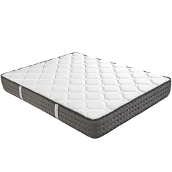 Matelas SAJA, réversible en mousse 3D, face été/ hiver, mémoire de forme, indépendance du couchage - 140 X 190 X 20 cm