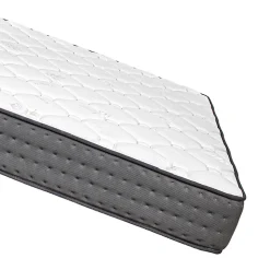 Matelas SAJA, réversible en mousse 3D, face été/ hiver, mémoire de forme, indépendance du couchage - 140 X 190 X 20 cm