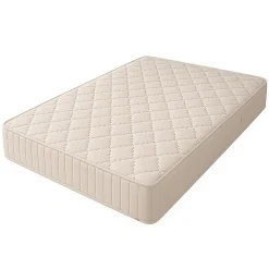 Matelas Tissu Ignifugé Non Feu 100x200 x 26 cm - Très Ferme Indéformable - Très Respirant