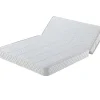 Matelas tres ferme BZ 140x200x15 cm - decoupe assise 60 cm - 5 zones de confort - soutien optimal - usage quotidien - confort ada