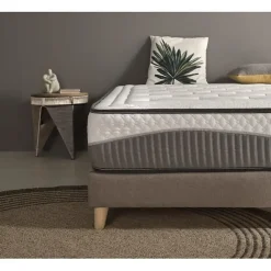 Matelas viscoélastique - ECCOX - Clean Plus - 135x200 cm - Épaisseur 28 cm - Anti-acarien