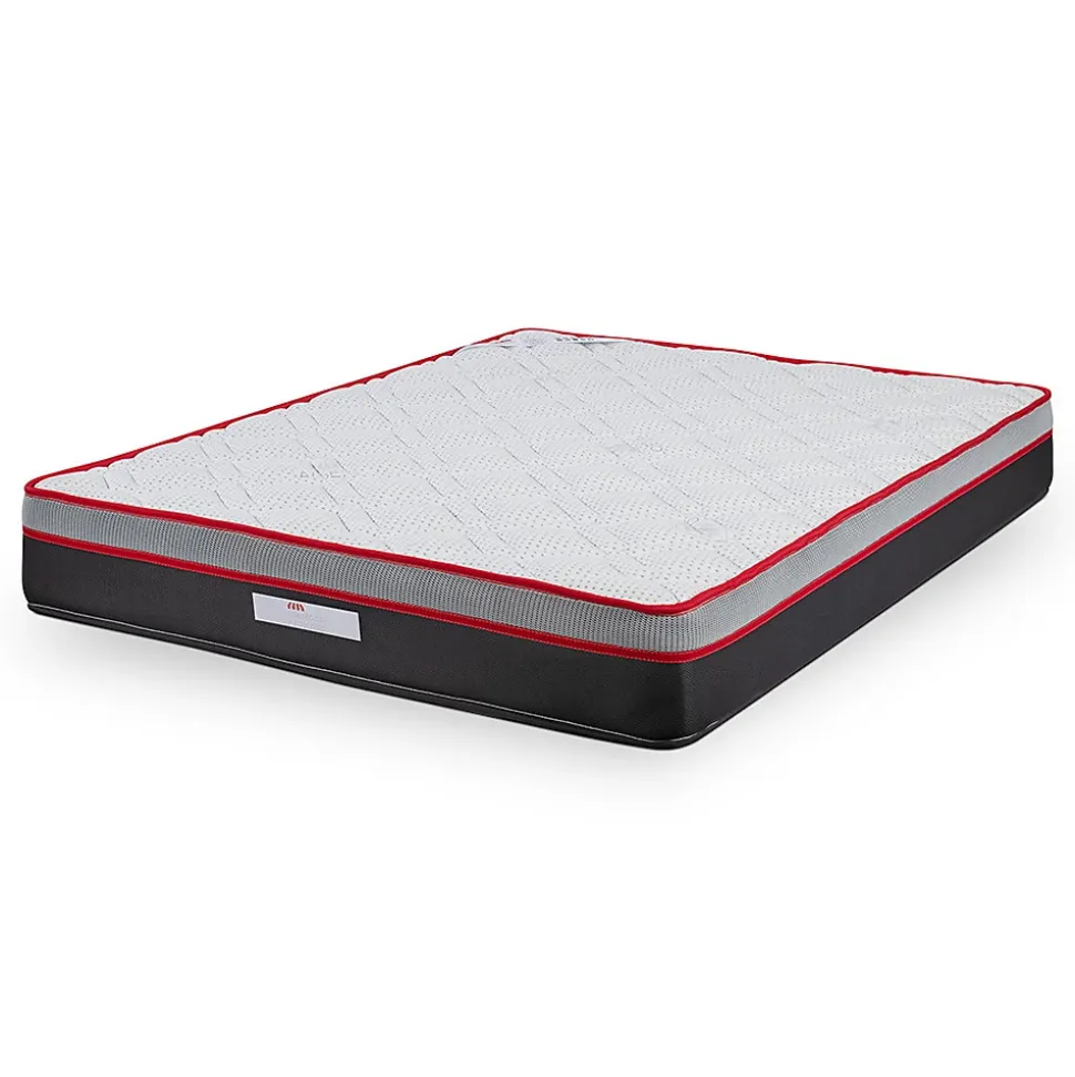 Matelas viscoélastique Energy I - enroulé 800x1900 mm, 23 cm, fermeté moyenne, tissu respirant à l'aloe vera, garanti 3 ans.