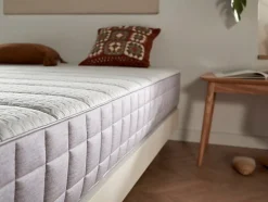 Matelas Viscoélastique Luxury Cube - Haute densité HR Pro Nature Core - Fermeté moyenne-élevée - epaisseur 26 cm +/- 2 - 200x200 c