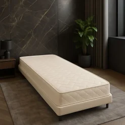 Matelas 90x190 - 15 cm - Ferme - 5 zones de Confort - Soutien Optimal - Confort Quotidien - Très Respirant - MATELAS FIRST