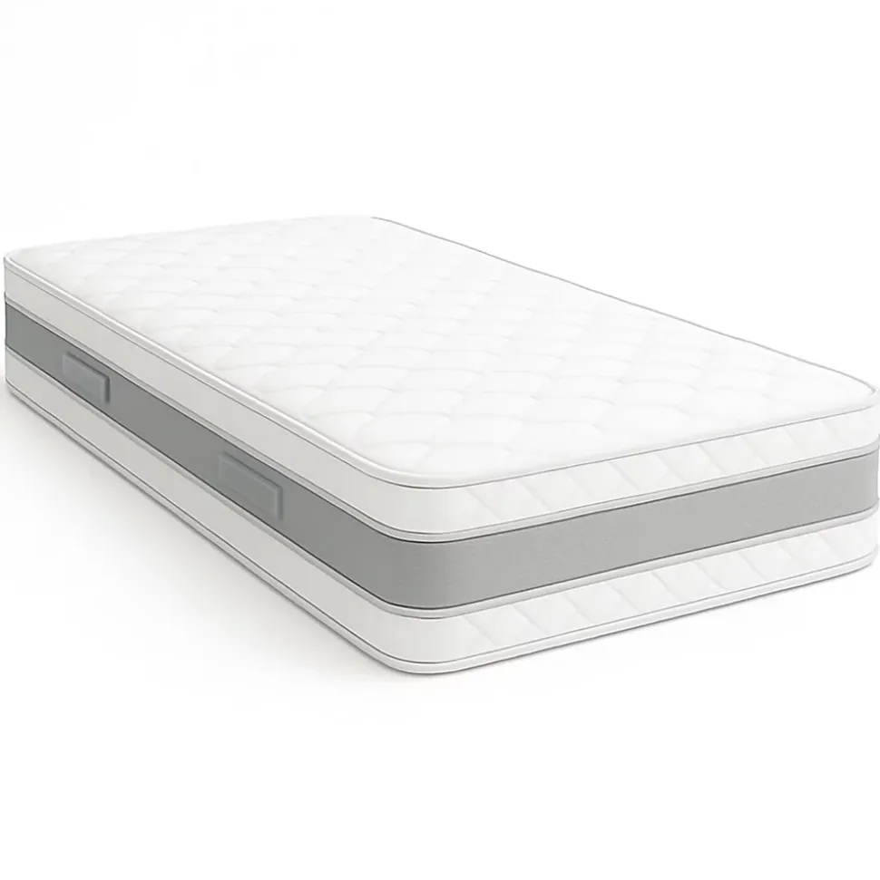 Matelas 90x200 21 cm Tres Ferme - 7 Zones de Confort - Noyau Aertech+ - Tres Respirant - Ideal Pour Usage Quotidien - MATELAS DELU